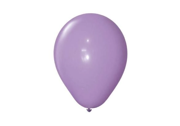 Globo standard liso lila claro Globox 12" x 50 un.