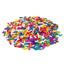 Grana color multicolor fluo  x 100 gr.